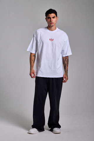 Less But Better Graphic Tee | Beyaz