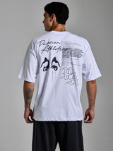 Manifesto Graphic Tee | Beyaz