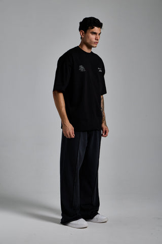 siyah erkek manifest graphic tee passion athletics