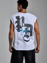 P.A. Graphic Tank Top | Beyaz