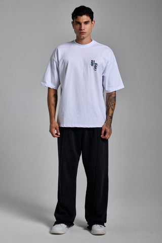 beyaz erkek p.a. graphic tee passion athletics