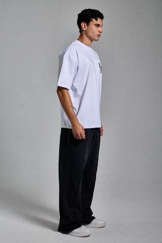 beyaz erkek p.a. graphic tee passion athletics
