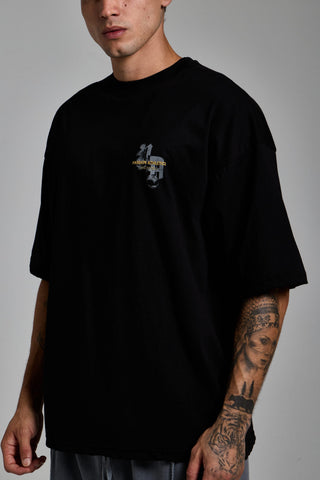 siyah erkek p.a. graphic tee passion athletics