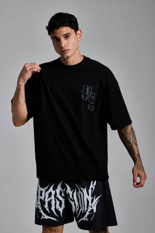 siyah erkek passionate about it graphic tee passion athletics