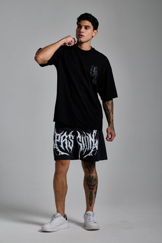 siyah erkek passionate about it graphic tee passion athletics