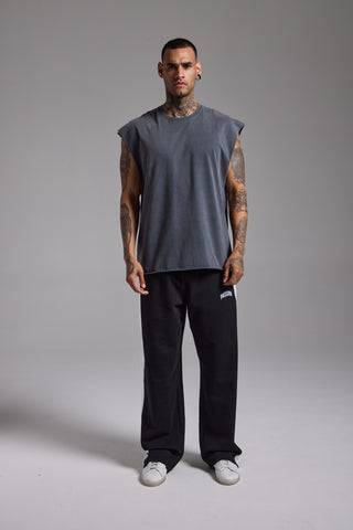Washed Spike Oversize Tank | Füme