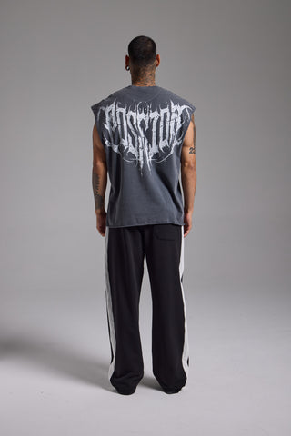 Washed Spike Oversize Tank | Füme