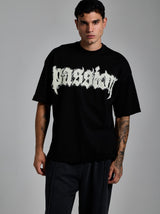 Passion Disorder White Tee | Siyah
