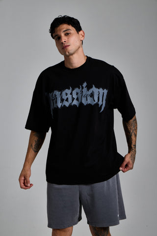 siyah 2 erkek passion disorder tee passion athletics