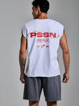 PSSN Graphic Tank | Beyaz