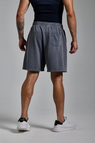 buz mavisi erkek washed basic shorts passion athletics
