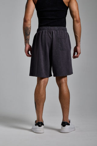 füme erkek washed basic shorts passion athletics
