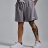 Washed Basic Shorts | Gri