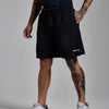 Washed Basic Shorts | Puslu Siyah
