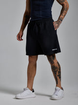Washed Basic Shorts | Puslu Siyah