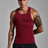 Washed Ribbed Tank Top | Kırmızı