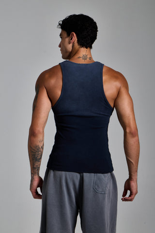 mavi erkek washed ribbed tank top passion athletics