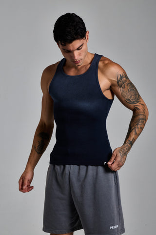 mavi erkek washed ribbed tank top passion athletics