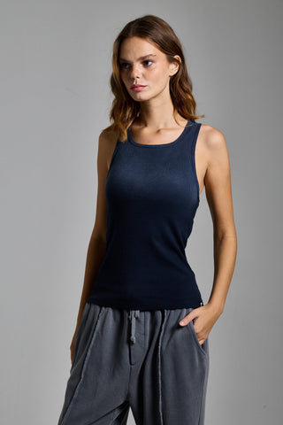 mavi kadin washed ribbed tank top passion athletics