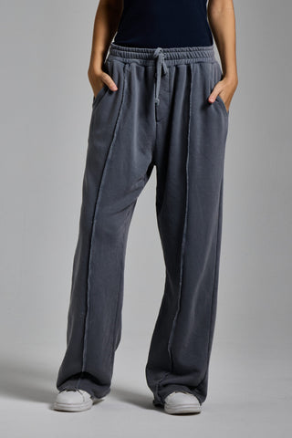 buz mavisi kadin washed stripe jogger passion athletics