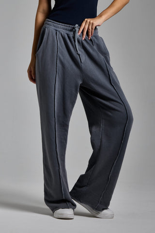 buz mavisi kadin washed stripe jogger passion athletics