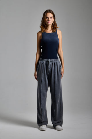 buz mavisi kadin washed stripe jogger passion athletics